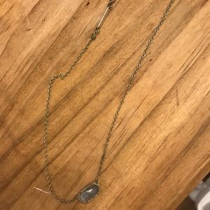 Grey Kendra Scott necklace